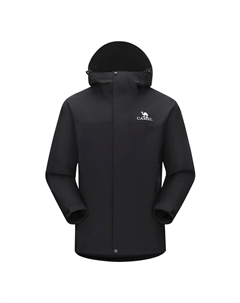 Всепогодная ветровка мужская, цвет Phantom Black Camel