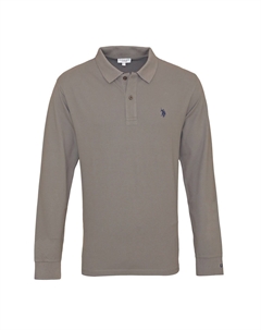 Рубашка поло us assn U.S. Polo Assn, серый U.s. polo assn.