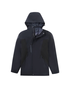 Всепогодная ветровка мужская, цвет Shadow Gray/Phantom Black Camel