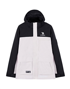 Всепогодная ветровка мужская, цвет Oak Gray/Phantom Black Camel