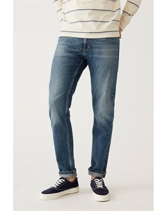 Узкие эластичные джинсы, синий Marks & spencer