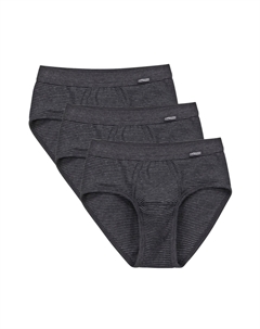 Трусы /Unterhose Jeans Feinripp, антрацит Ammann