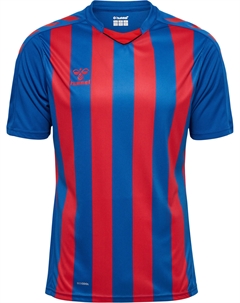 Рубашка Trikot S/S Hmlcore Xk Striped Jersey S/S, цвет TRUE BLUE/TRUE RED Hummel