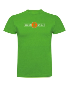 Футболка Burn Fat, зеленый Kruskis