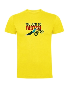 Футболка Go Faster, желтый Kruskis