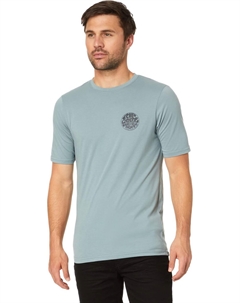 Плавки Icons Of Surf S/S UV Tee, цвет Mineral Blue Rip curl