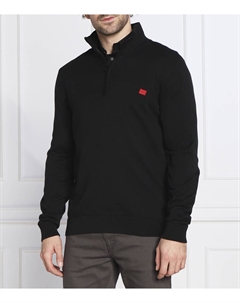 Свитер San Quintus-C Regular Fit, черный Hugo