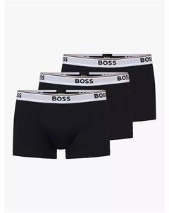 Трусы BOSS Power Cotton Logo Waistband 3 шт, цвет open/miscellaneous Hugo boss