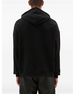 Толстовка с капюшоном и логотипом, черный Msgm