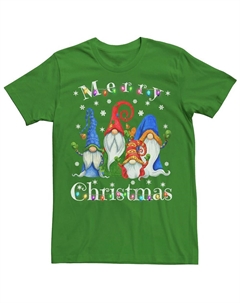 Мужская рождественская пижама Merry Gnomes с графическим рисунком, цвет Kelly Licensed character