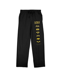 Мужские пижамные штаны Batman 85th Mashup, черный Licensed character