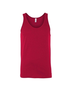 Белла + майка из холщового джерси, красный Bella+canvas