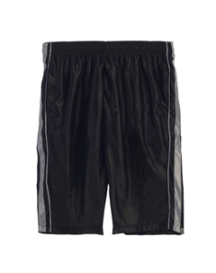 Мужские спортивные баскетбольные шорты с эластичной резинкой на талии, черный Gioberti
