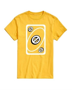 Мужская желтая футболка Skip Card UNO, желтый Mattel