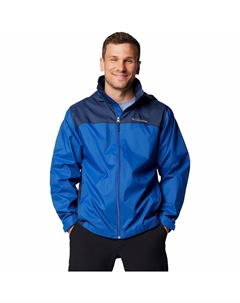 Мужская дождевик с капюшоном Glennaker Lake II, цвет Mountain Blue Columbia