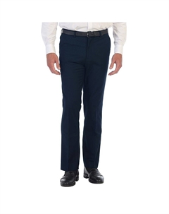 Мужские классические брюки со скрытой расширяемой талией, темно-синий Gioberti
