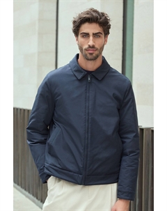 Утепленная куртка харрингтон, устойчивая к воздействию дождя, синий Next