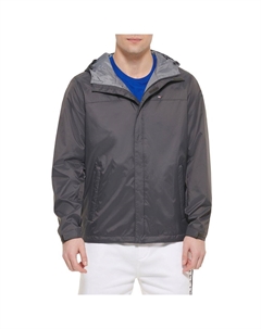 Мужская дождевик с капюшоном, цвет Charcoal Tommy hilfiger