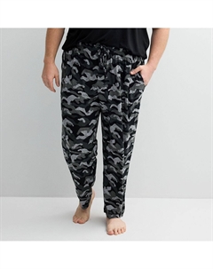 Супермягкие пижамные штаны Big & Tall, цвет Camo Black Sonoma goods for life