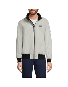 Классический бомбер Big & Tall Squall, цвет Soft Putty Lands' end