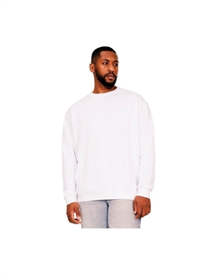 Толстовка оверсайз из хлопка кольцевого прядения, белый Casual classics