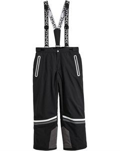 Функциональные термобрюки стандартного кроя с прямой защитой от снега, черный Bpc bonprix collection