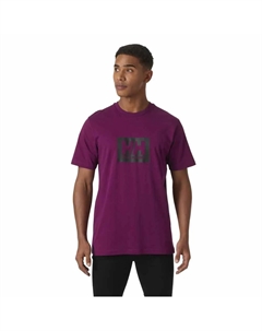 Футболка Box T, фиолетовый Helly hansen