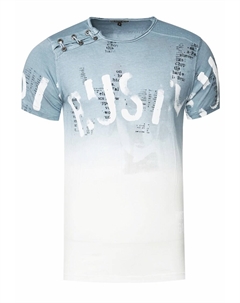 Классическая футболка Shirt, серый Rusty neal