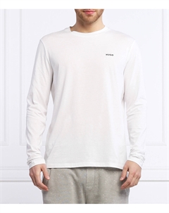 Лонгслив derol222 regular fit, белый Hugo