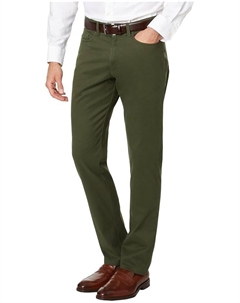 Брюки Five-Pocket Pants, оливковый Johnston & murphy