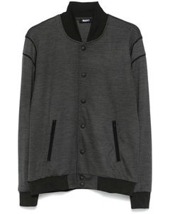 Куртка-бомбер из мериносовой шерсти, серый Eraldo