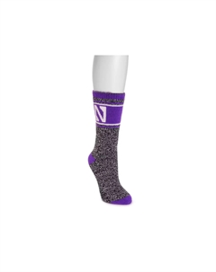 Носки Game Day Unisex Heat Retainer Crew Socks, цвет northwestern Muk luks