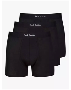 Трусы Stretch Cotton Long 3 шт, черный Paul smith