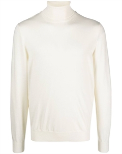 Пуловер с высоким воротником, белый Barba