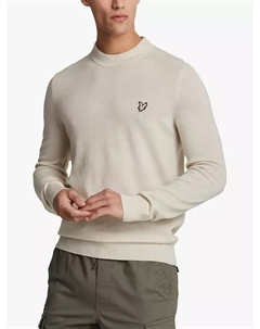 Джемпер Wool and Cashmere Crew Neck, цвет discovery/khaki Lyle & scott