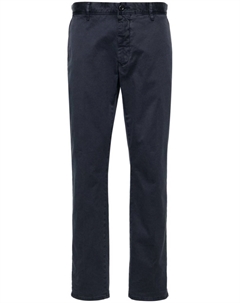 Зауженные брюки чинос, синий Incotex
