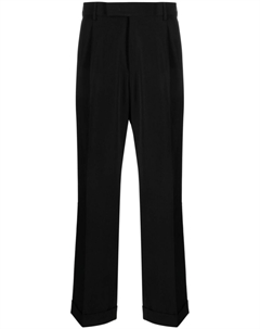 Прямые брюки чинос из вирджинской шерсти, черный Pt torino