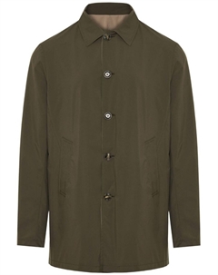 Двусторонняя куртка-рубашка Spolverino, зеленый Barba