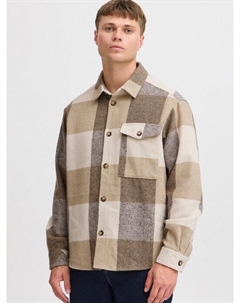 Куртка-Рубашка sdmanheim, бежевый Solid