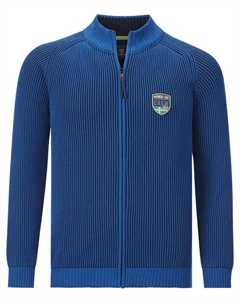 Кардиган Knit Cardigan Vermundur, королевский синий Jan vanderstorm