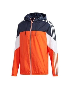 Ветровки neo m cs ris wb colorblock athleisure casual спортивная куртка, оранжевый Adidas