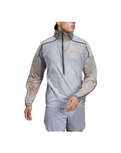Куртка terrex agravic windweave pro wind jacket, серебряный Adidas