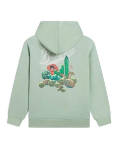 Толстовка с капюшоном anti wu badfive с графическим принтом, зеленый Li-ning