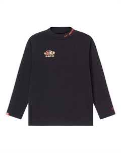 Свитера спортивные стильные серии вышитый золотом пуловер, черный Li-ning