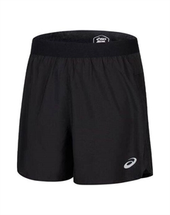 Шорты дорожные 5" короткие, черный Asics