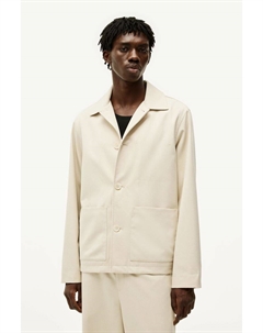Саржевая куртка классического кроя, бежевый H&m