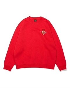 Толстовка rijindoujin вязаный пуловер, красный Li-ning