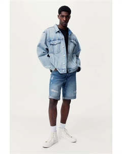 Обычные джинсовые шорты, синий H&m