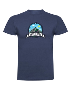 Футболка Freeriders, синий Kruskis