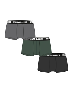 Боксеры s, цвет grey+darkgreen+black Urban classics
